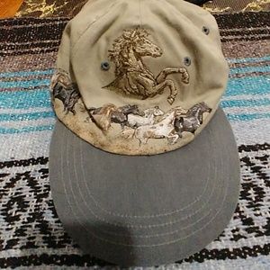 Vintage cherokee NC horse hat